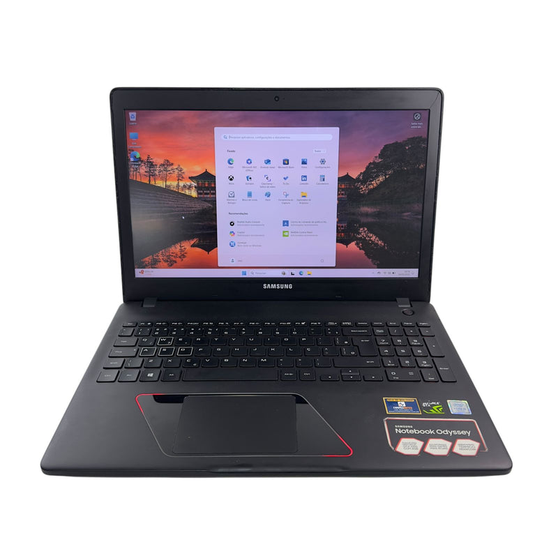 (Seminovo) Notebook Samsung Odyssey Intel Core I5 7300HQ SSD NVMe 256gb Nvidia GTX 1050 Tela 15' Full HD