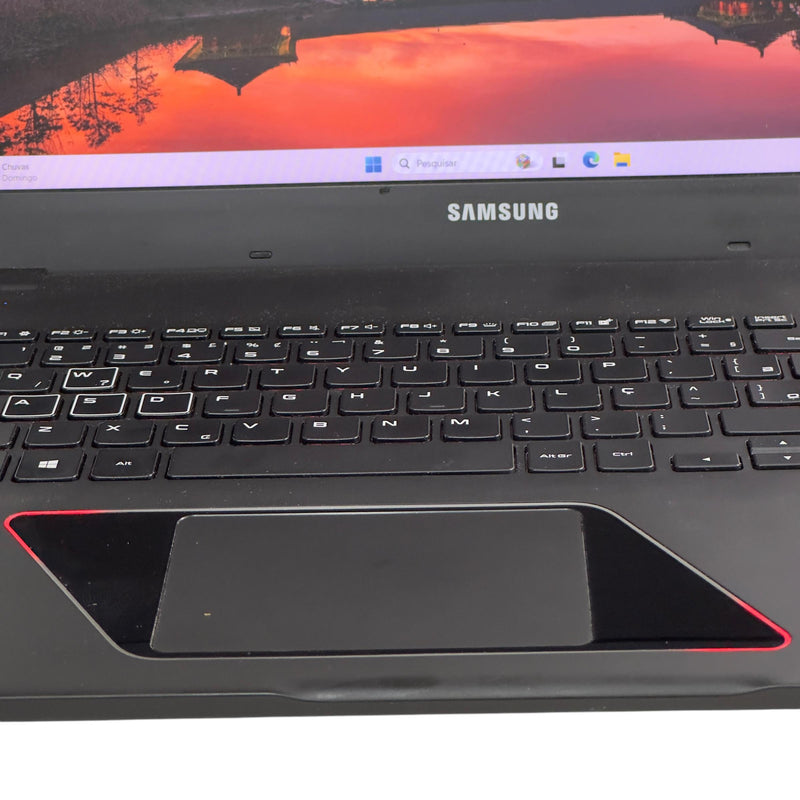 (Seminovo) Notebook Samsung Odyssey Intel Core I5 7300HQ SSD NVMe 256gb Nvidia GTX 1050 Tela 15' Full HD