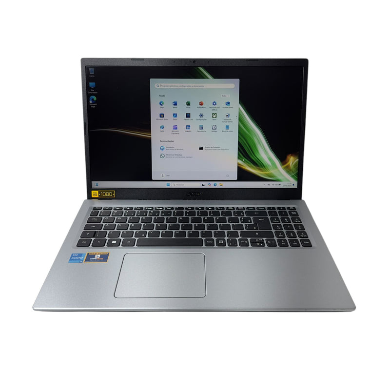 (Seminovo)Notebook Acer A315-58 Intel Core I3 1115G4 SSD NVMe 256gb Tela 15' Full HD