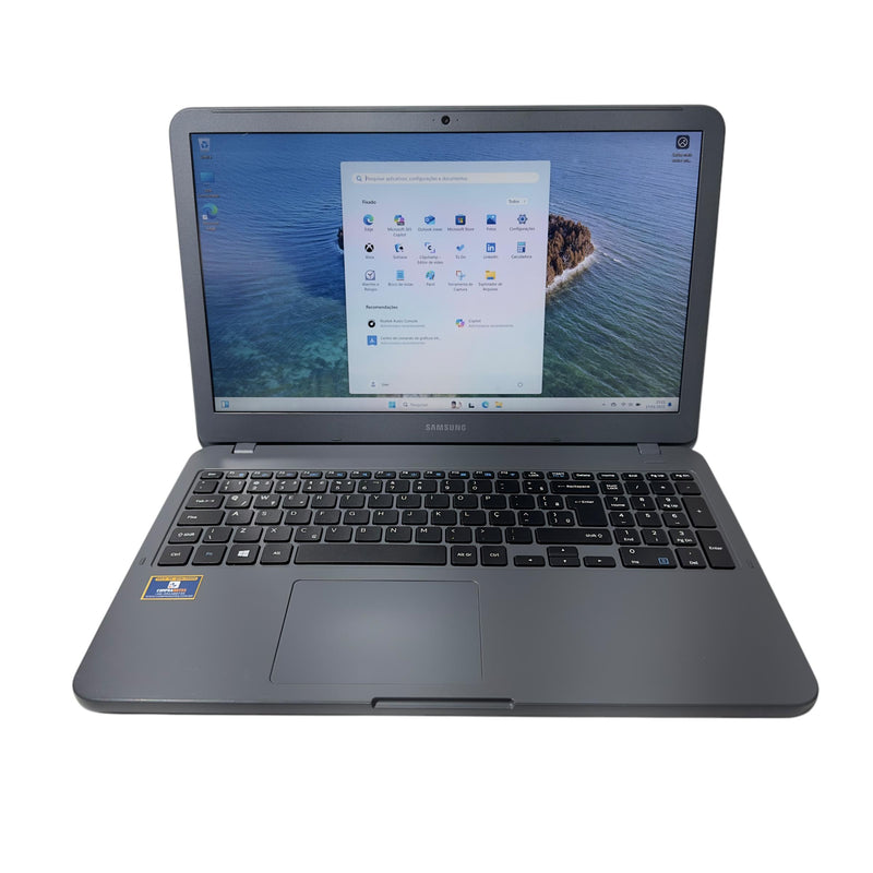 (Seminovo) Notebook Samsung Book NP350 Intel Core I3 7020U SSD 240gb Tela 15' Full HD